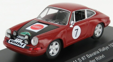 Cmr Porsche 911s N 7 Rally Bavaria 1970 W.rohrl 1:43 Bordeaux Black