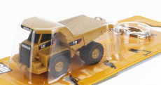 Dm-models Caterpillar Portachiavi - prívesok na kľúče Cat770 Cassone Ribaltabile Cava Mineraria - diaľničný nákladný automobil - cm.5.5 1:100 žltá čierna