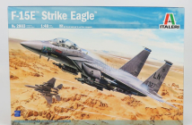 Italeri Mcdonnel Douglas F-15e Strike Eagle Caccia Vojenské lietadlo 1988 1:48 /
