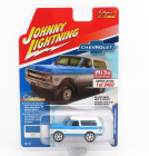 Johnny lightning Chevrolet Blazer Custom 1970 1:64 bielo modrý