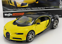 Maisto Bugatti Chiron Le Patron 2016 1:24 žltá čierna