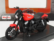 Maisto Harley davidson Street 750 2015 1:18 Red Black