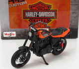 Maisto Harley davidson Xr1200x 2011 1:18 oranžová čierna