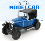Mcg Opel 4 Ps Cabriolet uzavretý 1926 1:18 modrá čierna