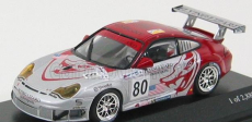 Minichamps Porsche 911 996 Gt3rsr N 80 3. Gt2 Trieda 24h Le Mans 2005 Van-overbeek 1:43 Strieborno-červená