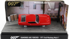 Motor-max Ford usa Mustang Mach-1 Coupe 1971 - 007 James Bond - Diamanty sú večné - Una Cascata Di Diamanti 1:64 červená