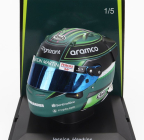 Prilba Bell F1 Casco Helma Aston Martin Amr23 Team Aramco Cognizant N 0 F1 Test 2023 Jessica Hawkins 1:5 Green