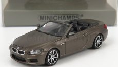 Minichamps BMW radu 6 M6 Cabriolet Open (f13) 2015 1:87 Grey Met