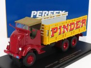 Perfex GMC 353 Afkwx Truck Cirkus Pinder 3-assi 1944 1:43 Červeno-žltá