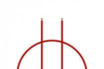 Silikónový kábel 1,0 mm2 1 m (červený)