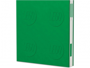 Zápisník LEGO 2.0 s gélovým perom zelený