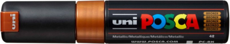 Akrylový popisovač UNI POSCA PC-8K 8 mm – bronzová
