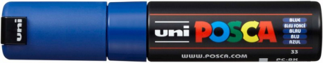 Akrylový popisovač UNI POSCA PC-8K 8 mm – modrá