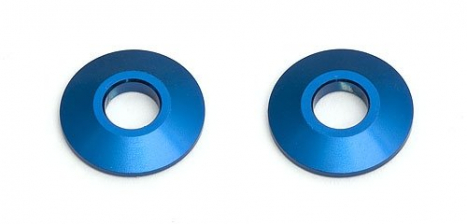 Alu tanierové podložky pre zadné disky (modré) – B44