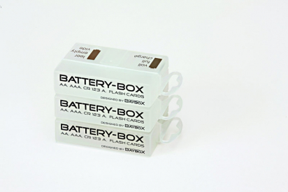 Batériový box na skladovanie a prepravu 1 – 4 AA, AAA bateriek, 1 ks = 1 BOX