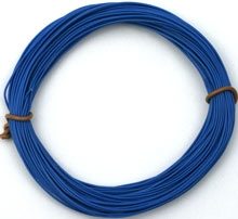 Kábel silikón 4,0 mm2 1 m (modrý)