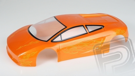 Karoséria lakovaná Himoto 1:10 Lamborghini (oranžová)
