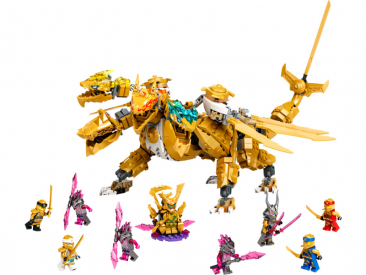 LEGO Ninjago - Lloydov zlatý ultra drak