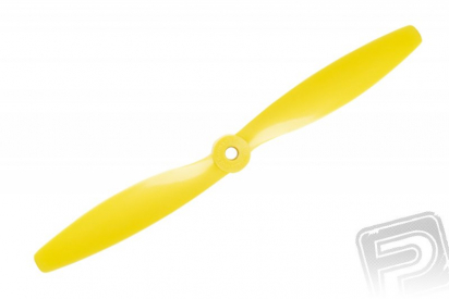 Nylon vrtuľa žltá 10x4 (25 x 10 cm), 1 ks