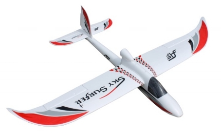 RC lietadlo SKY SURFER V2, červená