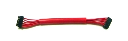 Senzorový kábel červený, HighFlex 70mm