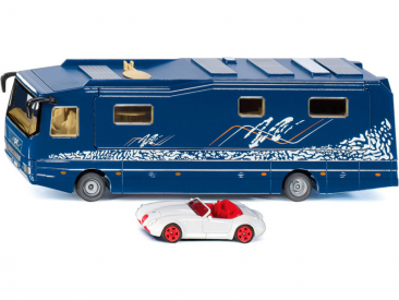SIKU Super – Volkner obytný karavan s autom 1:50