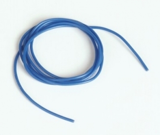 Silikónový kábel 0,5qmm, 20AWG, 1meter, modrý
