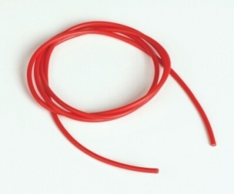 Silikónový kábel 1,0qmm, 17AWG, 1 meter, červený