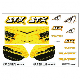 STX – nálepky, 1 ks