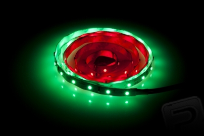 Svietiaci LED pásik pre DJI Phantom zeleno-červený