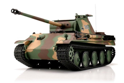 TORRO tank 1/16 RC Panther verzia G fľakatá kamufláž – BB Airsoft + IR