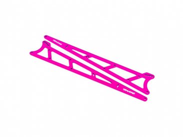 Traxxas bočný rám wheelie ružový (2)