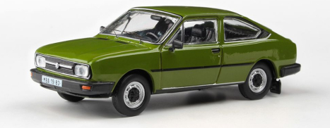 Abrex Škoda Garde (1982) 1:43 - zelená olivová