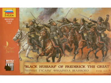 Zvezda figúrky Black Hussars (1:72)