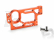 Alu motorový držiak (oranžový) - strana pre motor