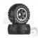 „Dboots“ Sand Scorpion XL zadné kolesá, čierne/chróm disky, nalepené, (2 ks)