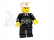 LEGO hodiny s budíkom – City Policeman