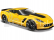 Maisto Corvette Z06 2015 1:24 žltá