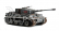 RC tank Tiger I 1:16, šedá