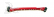 Senzorový kábel červený, HighFlex 70mm