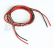 Silikónový kábel 0,5qmm, 20AWG, 2x1 meter, čierny a červený