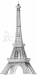 Oceľova stavebnica Eiffelová veža