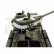 TORRO tank PRO 1/16 RC IS-2 1944 zelená kamufláž – infra IR – servo