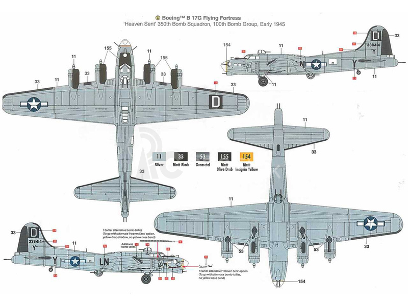Airfix Boeing B17G Flying Fortress (1 : 72)