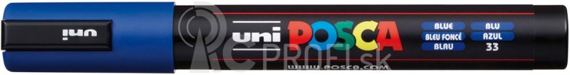 Akrylový popisovač UNI POSCA PC-5M 1,8-2,5mm – tmavomodrá