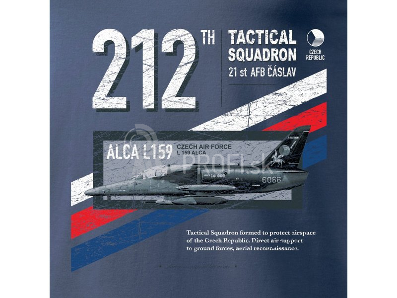 Antonio pánske tričko Aero L-159 Alca Tricolor M