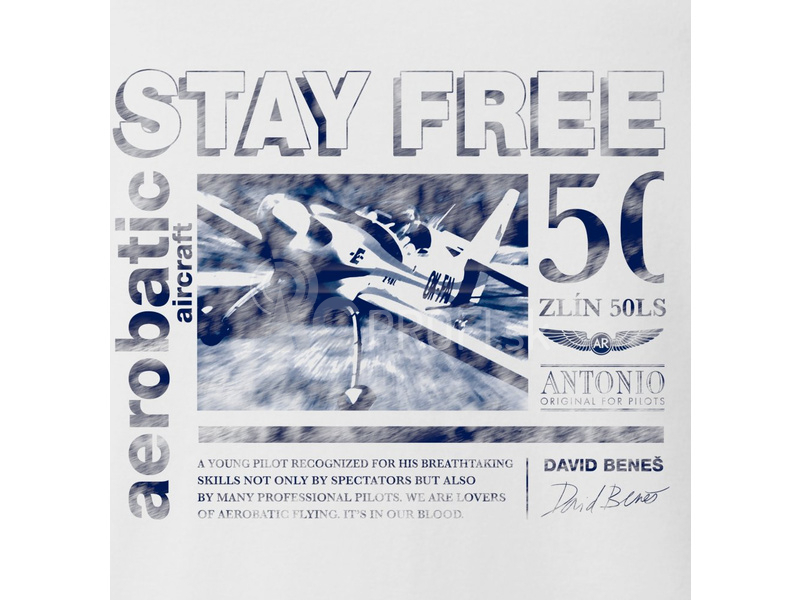 Antonio pánske tričko Stay Free S