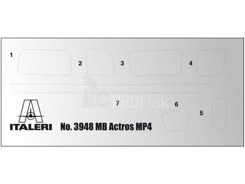 Italeri Mercedes-Benz MP4 Big Space (1:24)