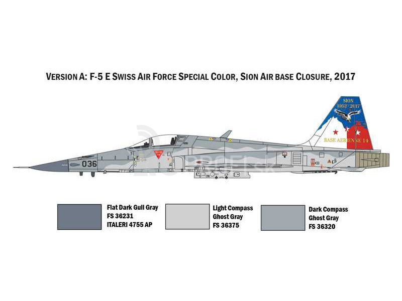 Italeri Northrop F-5E Swiss Air Force (1:72)