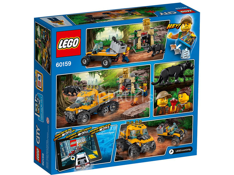 LEGO City – Obrnený transportér do džungle